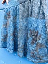 Load image into Gallery viewer, Eucalyptus Medicine skirt - Merino S/M blue
