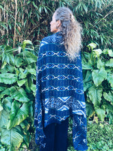 Load image into Gallery viewer, Handwoven Ikat - Lombok - Blue - Homegrown Botanica
