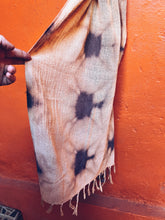 Load image into Gallery viewer, Soga naturally dyed - scarf / shawl - Java - Homegrown Botanica
