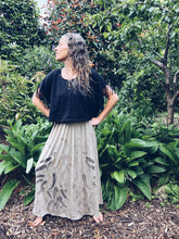 Load image into Gallery viewer, Wild Eucalyptus skirt ~ Viscose ~ M
