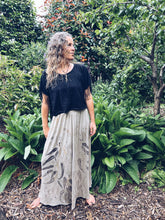 Load image into Gallery viewer, Wild Eucalyptus skirt ~ Viscose ~ M
