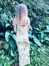 Load image into Gallery viewer, Wild Botanical Yellow dress ~ Linen ~ L
