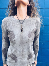 Load image into Gallery viewer, Delicate Grey Gum long sleeve - Cotton S - Homegrown Botanica
