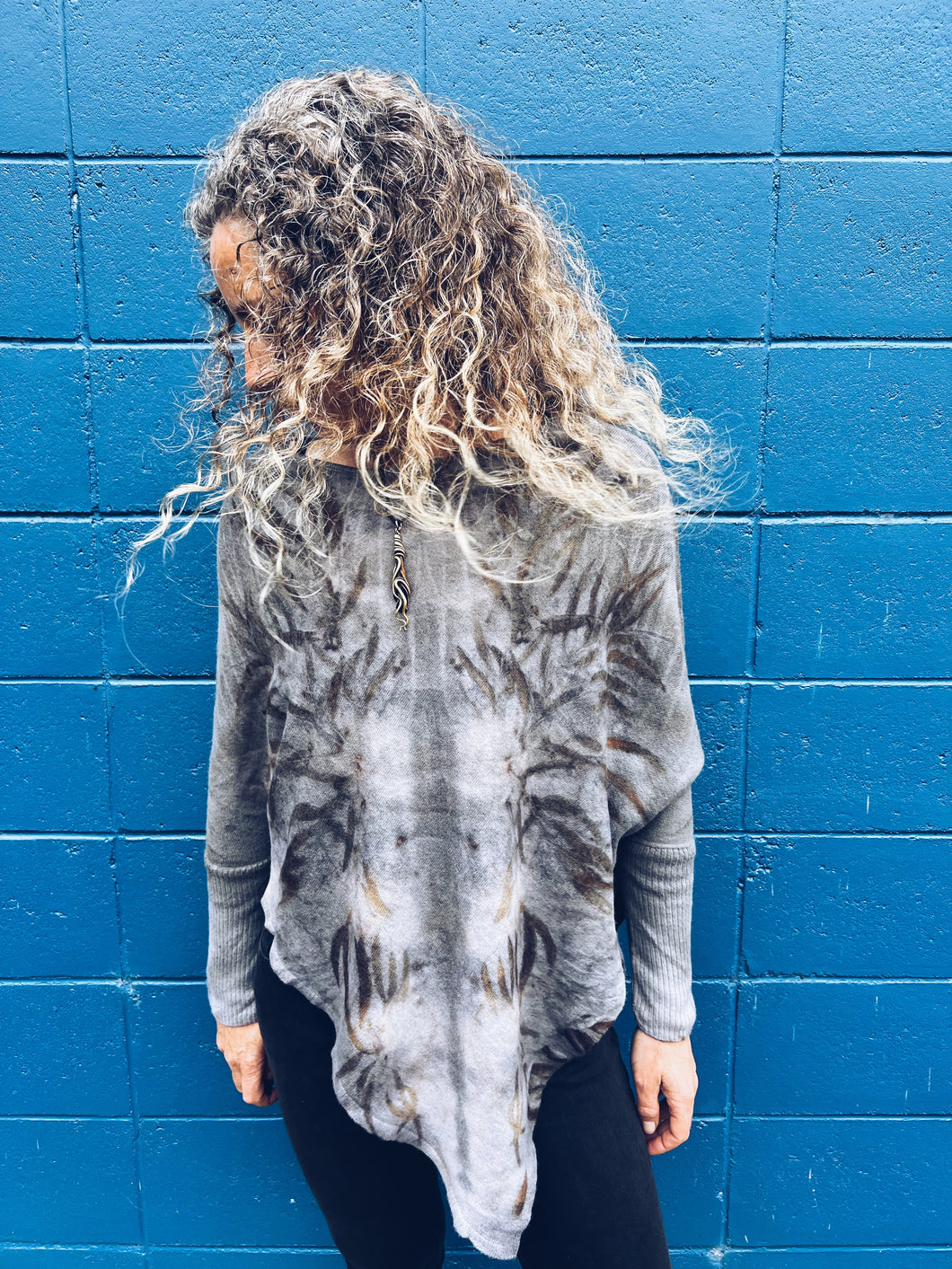 Wild & Earthy Poncho - Merino XS/S