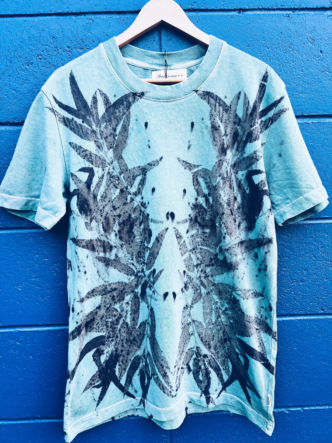 Wild Blue Tee ~ Cotton ~ M/L