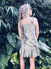 Load image into Gallery viewer, Strappy Khaki Dress ~ Linen ~ XS/S
