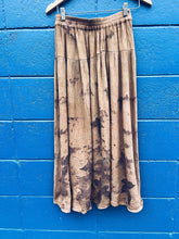 Load image into Gallery viewer, Brown leaves skirt - Cotton S/M - Homegrown Botanica
