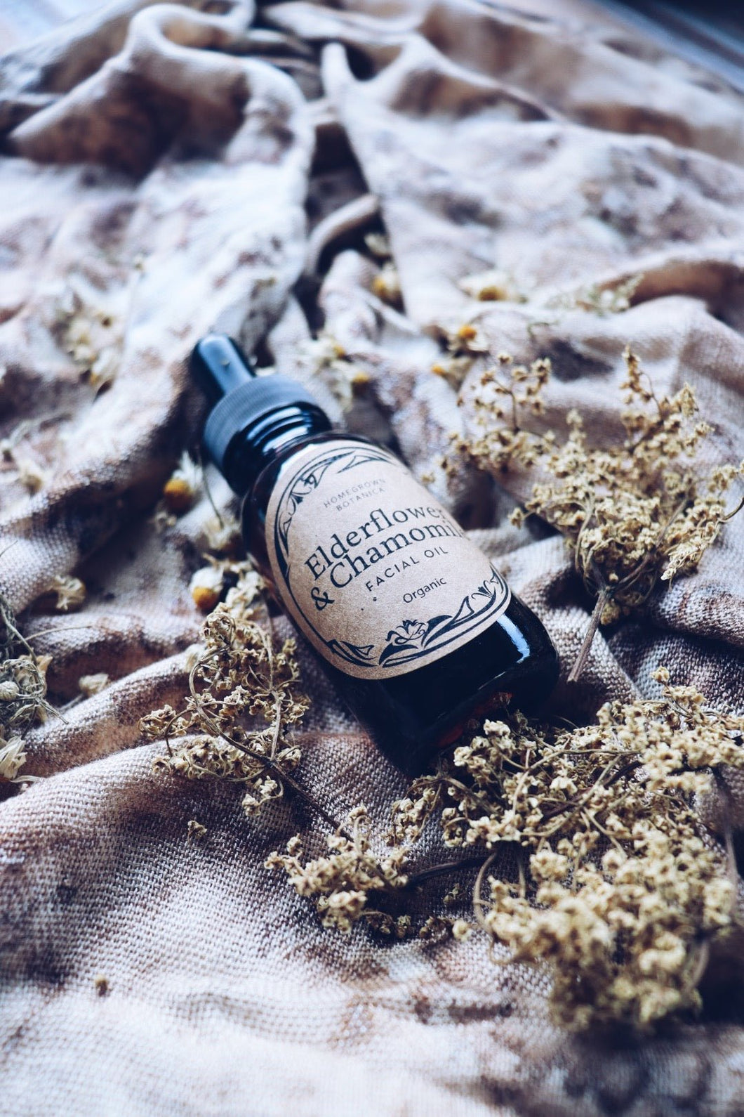 Elderflower & Chamomile Facial Oil - Homegrown Botanica